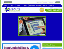 Tablet Screenshot of creativeems.com